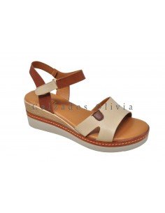 Calzados y zapatos VR6-3157 BEIGE 2