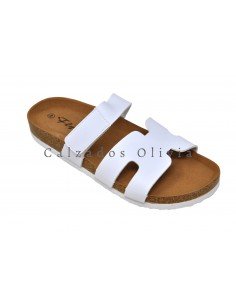 Calzados y zapatos AN-M-291 WHITE 2
