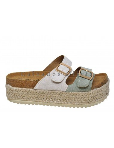 Zapatos y Calzados AN-M-265 MIX GREEN