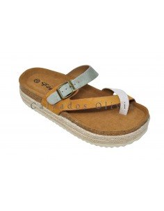 Calzados y zapatos AN-M-266 MIX GREEN 2