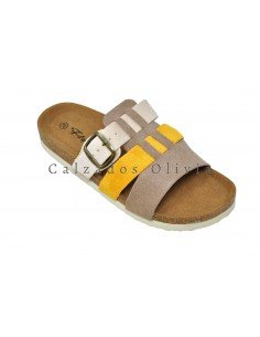 Calzados y zapatos AN-M-295 MIX KAKI 2