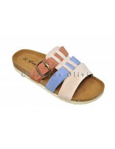Calzados y zapatos AN-M-295 MIX BEIGE 2