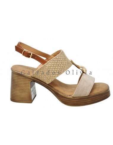 Zapatos y Calzados AM-B20262 BEIGE