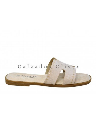 Zapatos y Calzados AM-L5039 BEIGE