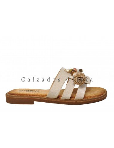 Zapatos y Calzados AM-WH-370 BEIGE