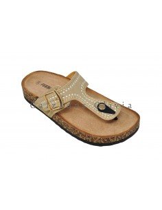 Calzados y zapatos AM-1002 BEIGE 2