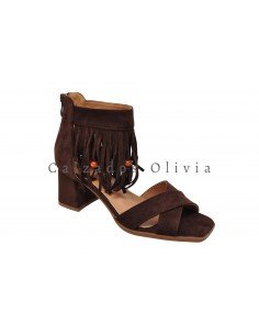 Calzados y zapatos WP-JM0110E BROWN 2