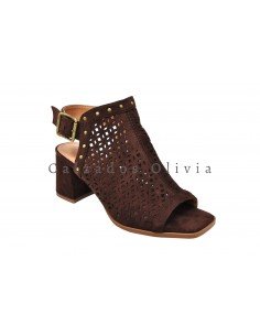 Calzados y zapatos WP-JM0109E BROWN 2
