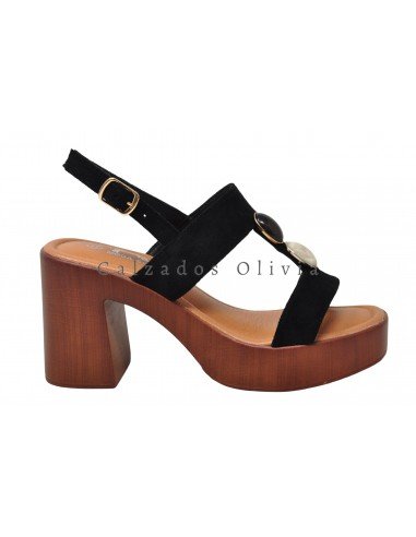 Zapatos y Calzados TY-HF80 NEGRO