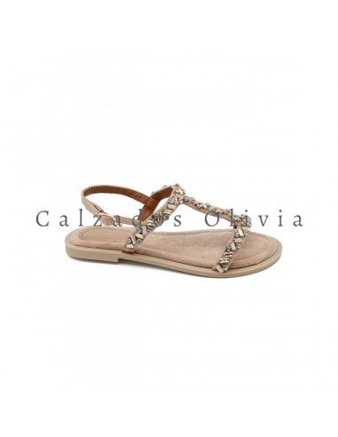 Zapatos y Calzados ID-9806 BEIGE