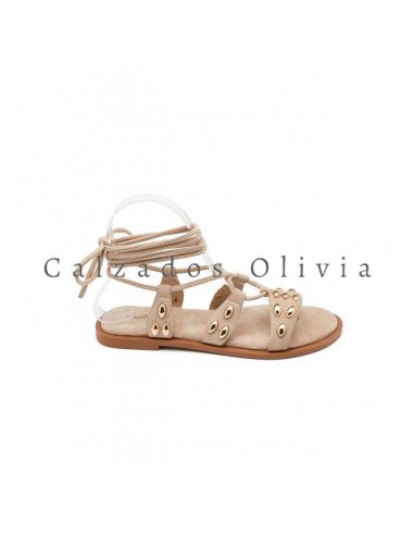 Zapatos y Calzados ID-9836 BEIGE