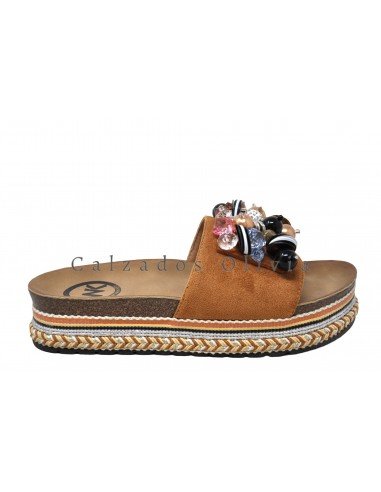 Zapatos y Calzados EMS-QQ-519 CAMEL