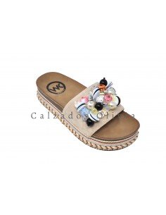 Calzados y zapatos EMS-QQ-519 BEIGE 2