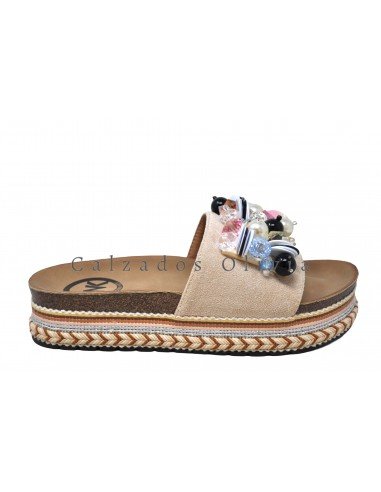 Zapatos y Calzados EMS-QQ-519 BEIGE