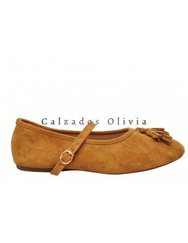 Zapatos y Calzados EMS-KK-1041 CAMEL