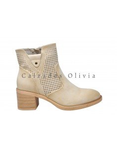 Calzados y Zapatos QH-A8013 BEIGE