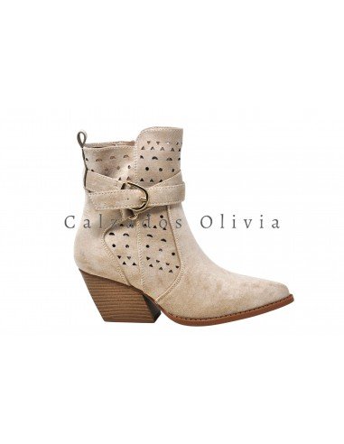 Zapatos y Calzados QH-A8015 BEIGE