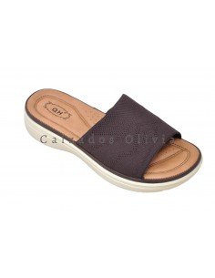 Calzados y zapatos QH-F153 BROWN 2