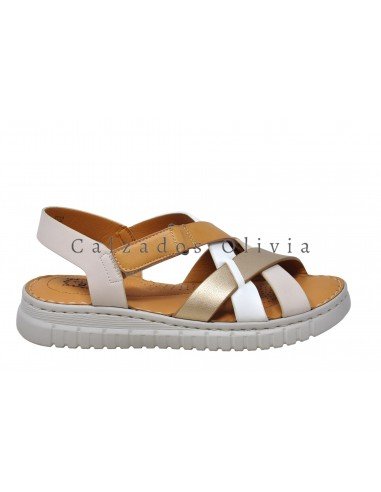 Zapatos y Calzados QH-1582 BEIGE