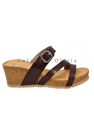 Zapatos y Calzados QH-A8203 BROWN