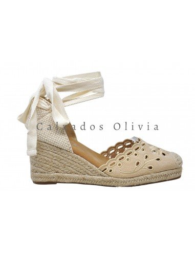 Zapatos y Calzados QH-9605 BEIGE