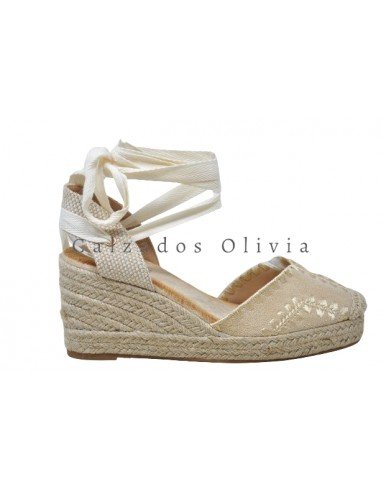 Zapatos y Calzados QH-9603 BEIGE