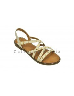 Calzados y zapatos TF-2531 BEIGE 2