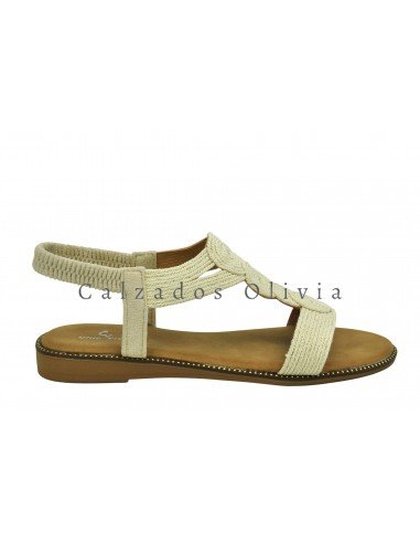 Zapatos y Calzados TF-6032 BEIGE