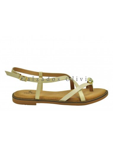 Zapatos y Calzados TF-5560 BEIGE