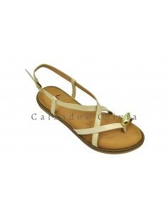 Calzados y zapatos TF-5560 BEIGE 2