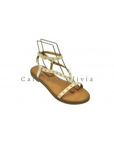 Calzados y zapatos TF-2530 BEIGE 2