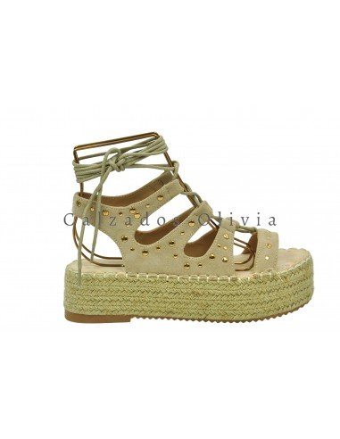 Zapatos y Calzados TF-2935 BEIGE