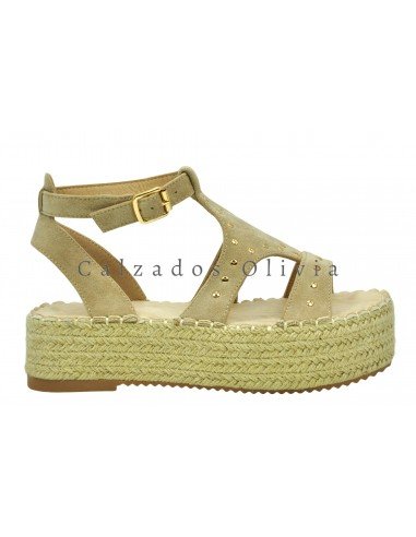 Zapatos y Calzados TF-2933 BEIGE