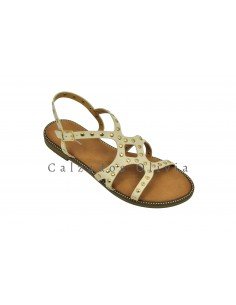 Calzados y zapatos TF-2533 BEIGE 2