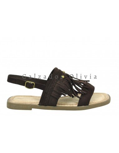 Zapatos y Calzados TF-1108 BROWN
