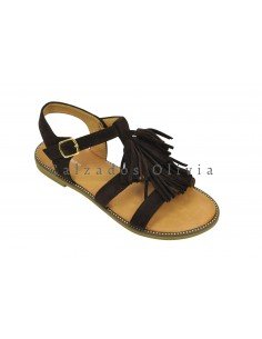 Calzados y zapatos TF-2537 BROWN 2