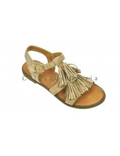 Calzados y zapatos TF-2537 BEIGE 2