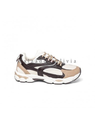 Zapatos y Calzados ID-9062 KAKI