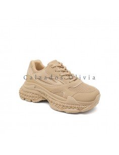 Calzados y zapatos ID-9186 KAKI 2