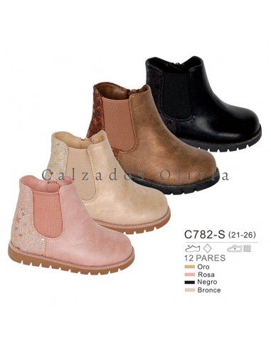 Zapatos y Calzados PP-C782-S (21-26)