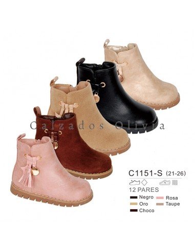 Zapatos y Calzados PP-C1151-S (21-26)