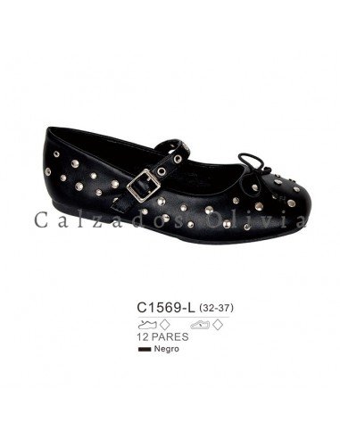 Zapatos y Calzados PP-C1569-L (32-37)