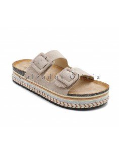Calzados y zapatos OT-SS-263 KAKI 2
