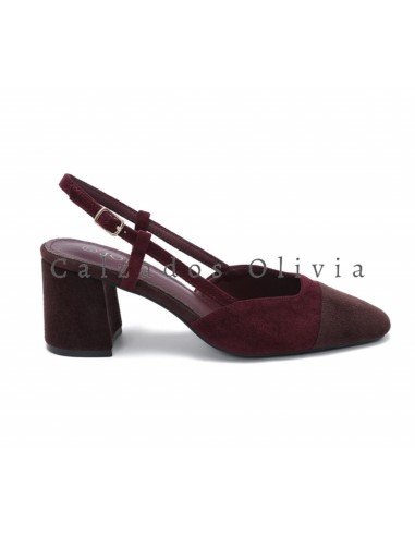 Zapatos y Calzados OT-H8-1333E WINE