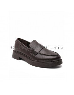 Calzados y zapatos ID-2872 BROWN 2