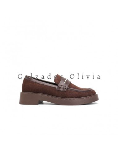 Zapatos y Calzados ID-1535 BROWN