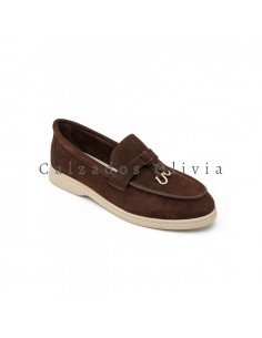 Calzados y zapatos ID-9753 BROWN 2