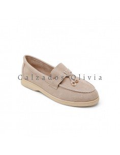 Calzados y zapatos ID-9753 BEIGE 2
