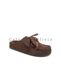 Calzados y zapatos ID-5002 BROWN 2