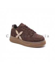 Calzados y zapatos ID-9080 BROWN 2
